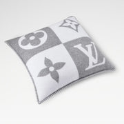 PILLOW CHECKMATE Gray