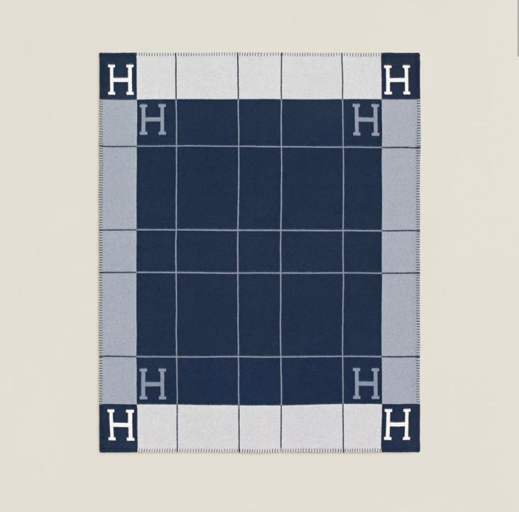 PLAID MATRIX BLUE